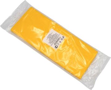 Скатерть нетканный материал 120х140см желтая 1/50