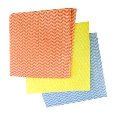 Салфетка вискозная (34х38) Мандаринка перфорированная (4шт) 1/50