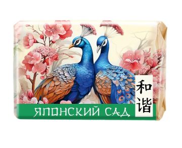 Мыло туалетное 90гр в обертке Японский сад Любовь и гармония 1/72 
