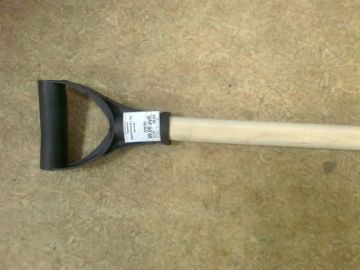 Черенок d-32 деревянный L-1,2м с Vip ручкой