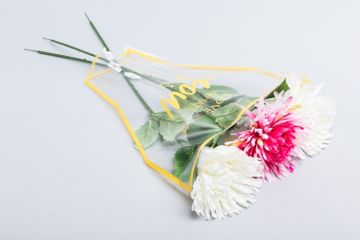 Пакет для цветов п/п рюмка Грация желтый 35х40 1/50