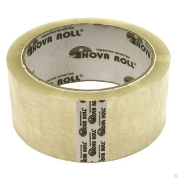Клейкая лента (скотч) (48х40) прозрачная Нова Ролл 6/72