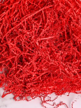 Наполнитель бумажный 100г бордовый 1/1