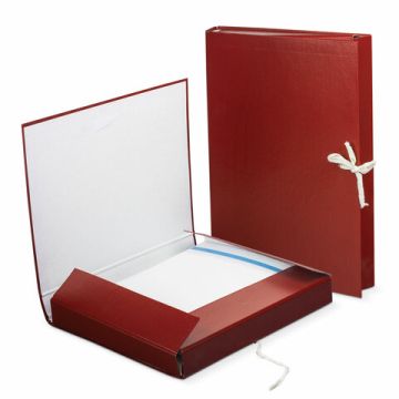 Короб архивный бумвинил 3см на 250л цвет ассорти h-31 1/40 