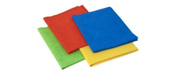 Салфетка микроспан (34х40) зеленый ОНМ 80г/м2 1/100