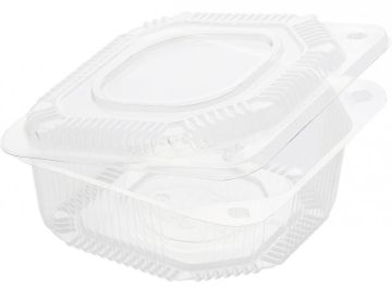 Контейнер с крышкой ПЭТ (110х110хх50) К-11 КР (Н) UPAX-UNITY 600/600 