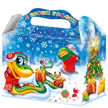 НГ Коробка Марафон до 2,5кг 245х130х265мм 1/25