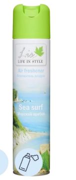 Освежитель LIS  CLUB 300мл Морской прибой Сибиар 1/12 