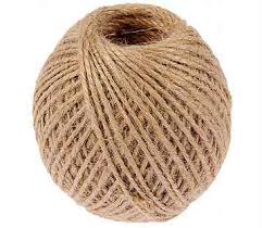 Шпагат джутовый полированный 1120текс 2 нити 100м бобина EXTRA 1/1