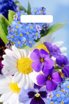 Пакет с вырубной ручкой (19х25)-30 Яркое лето 100/3000