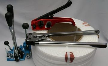 Стреп-лента полипропиленовая 19мм х 1мм ТС /1км 1/2