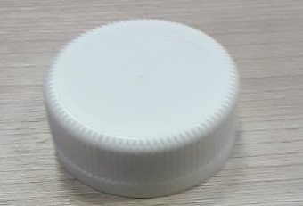 ПЭТ крышка для бутылки 38мм белая /черная1/2450