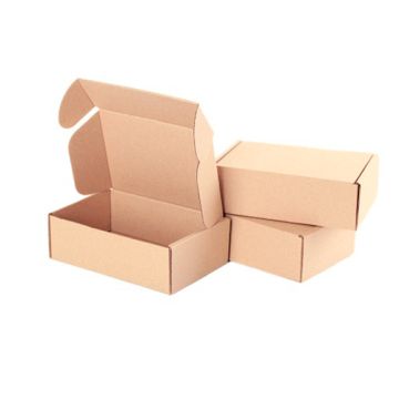 Гофрокоробка самосборная (220х160х80) Т23 Е микрогофрокартон бурый 1/100