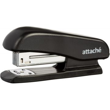 Степлер №24/6 26/6 до 20л пластик черный Attache Economy 1/12