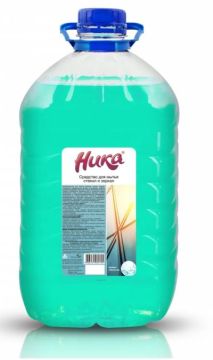 Средство для мытья стекол и зеркал ПЭТ 5л НИКА-СТЕКЛООЧИСТИТЕЛЬ 1/4 