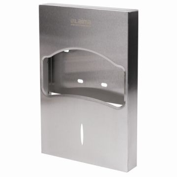 Диспенсер для покрытий на унитаз нерж сталь матовый LAIMA PROFESSIONAL NOX 1/1 