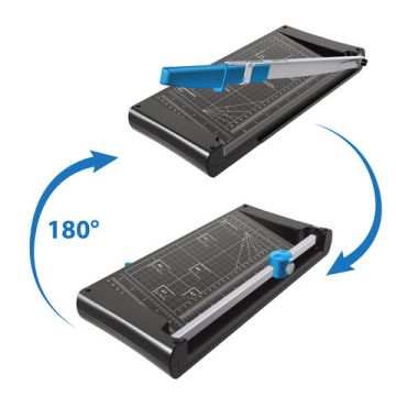 Резак сабел/ролик А4 5л  длина реза 320мм 4 стиля резки BRAUBERG 1/1