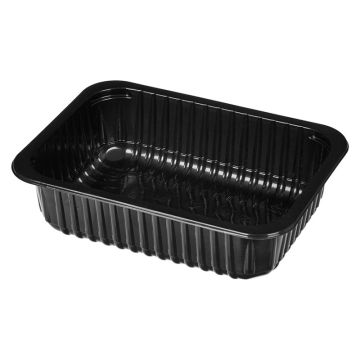 Лоток под запайку  187х137х45 черный ЭУ 540/540 