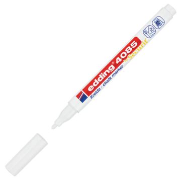 Маркер меловой белый 1-2мм влагостираемый для гладких поверхностей EDDING 1/10/600