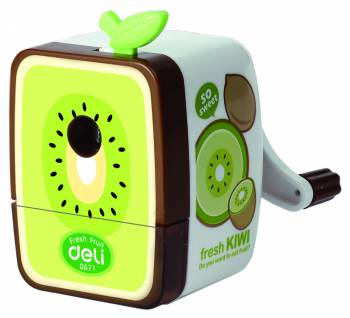 Точилка механическая Deli E0671 корпус ассорти 1/12