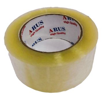 Клейкая лента (скотч) (48х140) прозрачная ARUS (АРУС) 203 6/36