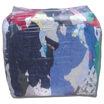 Ветошь Маечный 40х60 трикотаж 100-120г/м2 100%хлопок 1 сорт 1/1