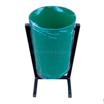 Урна металлическая круглая с ножками 30л 