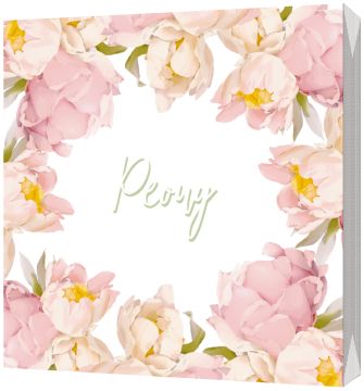 Салфетки (33х33) 3-сл Peony (20) 1/15