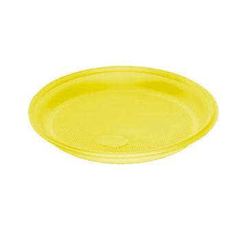 Тарелка d-170 желтая 100/3600