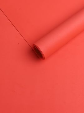 Цветная пористая резина (фоамиран) 60х70см 1мм красная ИФ 1/10