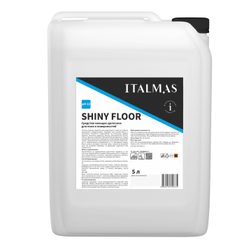 Средство жидкое пенное 5л для пола IPC Shiny Floor Италмас 1/4 