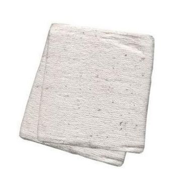 Тряпка для мытья пола (60х80) белая без оверлока 180г/м2  ХПП (1шт) 1/35