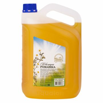 Шампунь для всех типов волос 5 л ОКОЛИЦА "Ромашка", на основе трав, против перхоти 1/4 