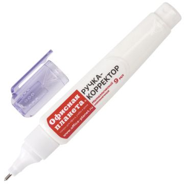 Корректор-ручка 9мл ОФИСНАЯ ПЛАНЕТА 1/12