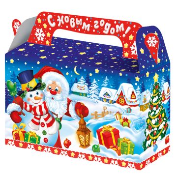 НГ Коробка Зимушка до 0,5 кг 175х70х105мм 1/300