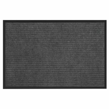 Коврик входной ворсовый влаго-грязезащитный ЛАЙМА/ЛЮБАША 60х90см серый 1/10 