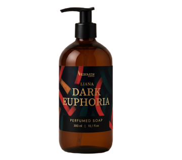 Мыло жидкое 300мл с дозатором парфюмир Liana Dark Euphoria  Hermes Industry 1/15