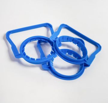 ПЭТ ручка для бутылки 48мм синяя 1/1 