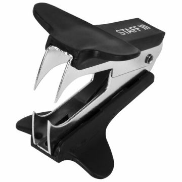 Антистеплер для скоб № 10 и № 24/6 черный STAFF 1/24/240