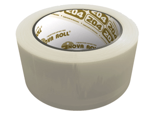 Клейкая лента (скотч) (75х66) прозрачная Нова Ролл 204 4/24
