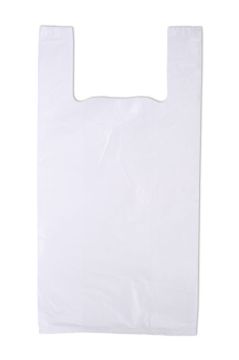 Пакет Майка ПНД (28+14)х50-14 белая МП 100/3000