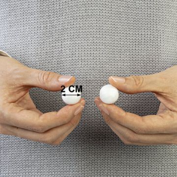 Пенопластовые ШАРИКИ 20мм 10шт ОС