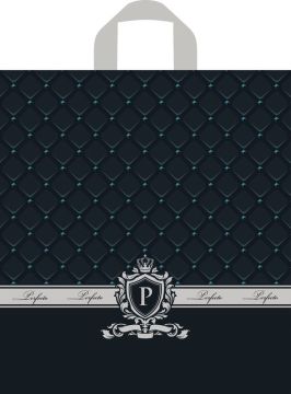 Пакет с петлевой ручкой (37х40)-95 Перфекто Сапфир Тико 25/300