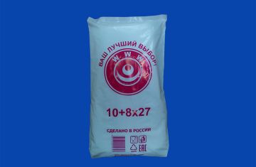 Пакет фасовочный Евро (10+8х27)-5 Тригон (600) 1/10