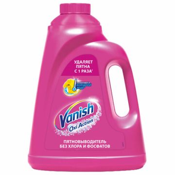 Средство жидкое 2л Ваниш для удаления пятен VANISH, Oxi Action для белой и цветной 1/12  
