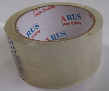 Клейкая лента (скотч) (48х57) прозрачная ARUS (АРУС) 203 6/36