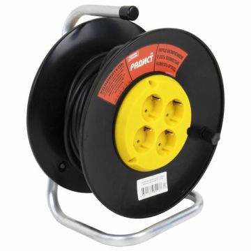 Удлинитель на катушке РАДИСТ РБК16-270-005 4 розетки с заземл 20м 3х1,5 мм 1/1