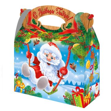 НГ Коробка Скоро скоро НГ до 1,5кг 220х90х200мм 1/140