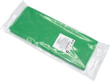 Скатерть нетканный материал 120х140см зеленая 1/50