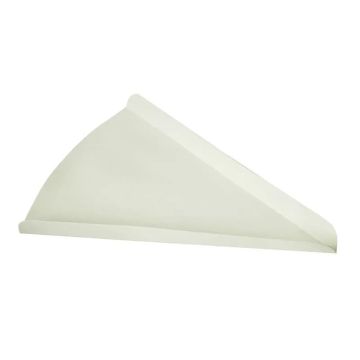 Тарелка картон уголок под пиццу 235х235х195х15 50/1000 